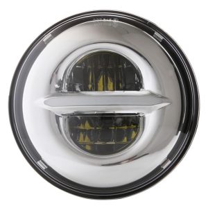 Autopríslušenstvo 12v 24v 7 palcové okrúhle LED svetlomety utesnené lúče anjela 45 W pre motocykel Harley