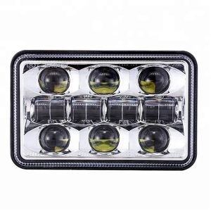Extra svetlý 4x6 LED svetlomet pre pravouhlé automatické LED svetlometové zostavy pre Peterbilt / kenworth