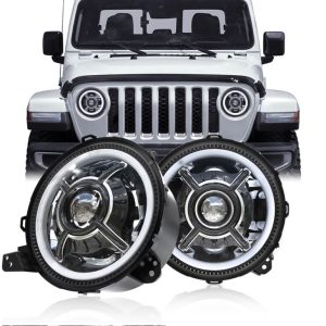 Pre Jeep 9 palcov JL svetlomet 9 Wrangler JL svetlomet 108 W JL svetlomet továrenská cena