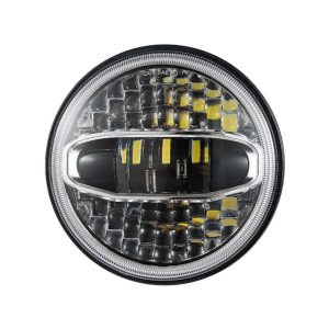 LED 7 palcový svetlomet pre Jeep Wrangler JK a Harley