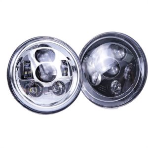 Morsun 12v 24v 58w LED svetlomet pre Wrangler JK 7-palcový okrúhly svetlomet s vysokým nízkym lúčom