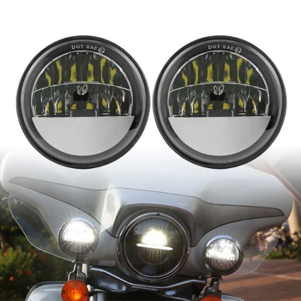 5 palca LED hmlové svetlo pre Harley Road Glide Motorka Hmlová lampa