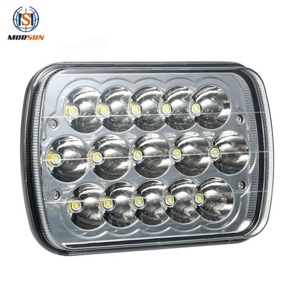 Predný svetlomet Morsun Super Brightness 5x7 7x6 LED pre Cherokee XJ H4