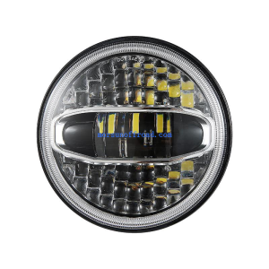 Nový univerzálny 7 palcový adaptér pre Harley a Jeep JK Led Príslušenstvo pre svetlomety Halo Light