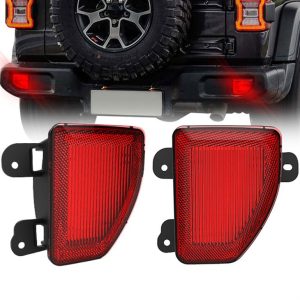 Wrangler JL Zadné nárazníkové svetlá Led Hmlové svetlá pre Jeep Wrangler JL 2018